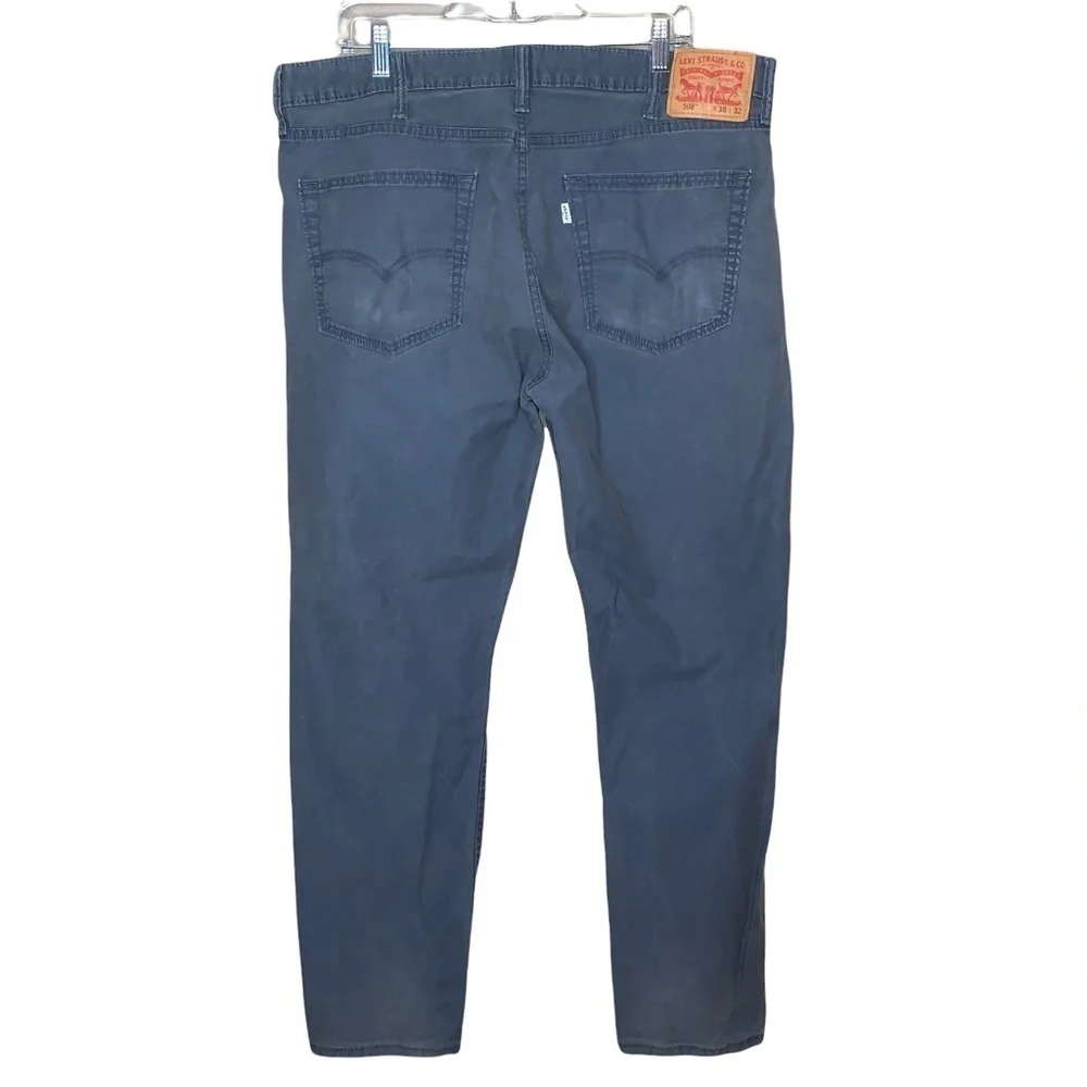 Levi's Men's 508 Faded Gray Taper Leg Lightweight Jeans Size 38 X 32